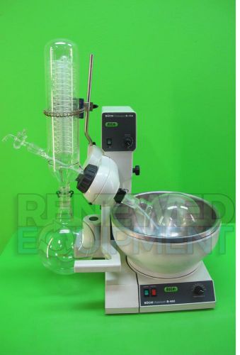 Buchi R-114 Rotavapor Evaporator with B-480 Water Bath and Glassware