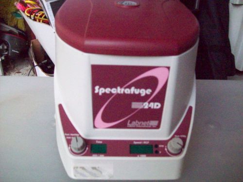 SPECTRAFUGE 24D LABNET CENTRIFUGE C2400-R MICROCENTRIFUGE