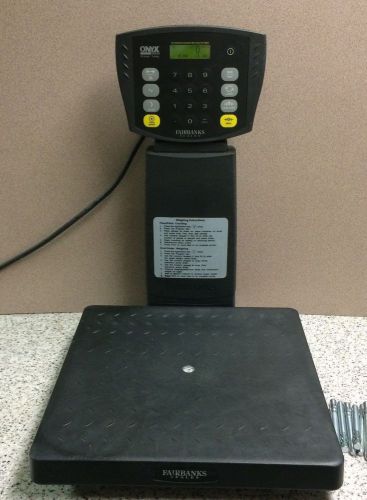 ONYX Fairbanks Counting Digital Scale, 6000 Series, Class III 100 lb