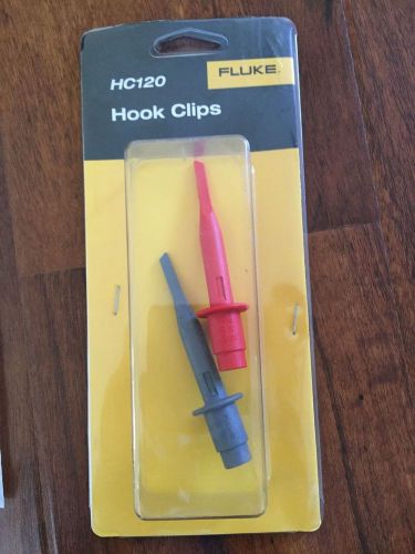 NEW Fluke HC120 Hook Clip Grey For STL120, VPS40, &amp; TL75 Test Leads HC 120