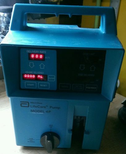 Abbott Shaw Life Care Pump Model 4P Hypermaric IV Pump