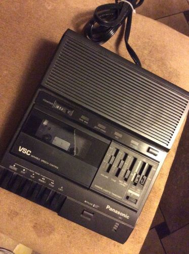 Panasonic VSC Standard Cassette Transcriber RR-830 Vintage