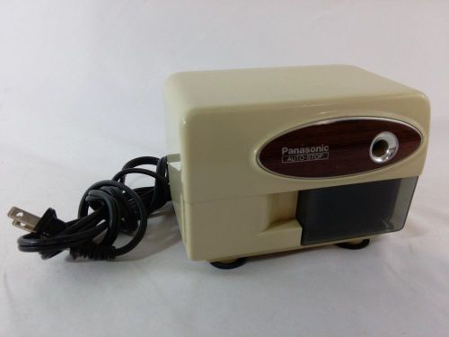 Vintage Panasonic Desktop  Electric Pencil Sharpener Model No. KP-110 Made Japan