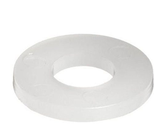 Nylon 6/6 Flat Washer #8 Hole Size 0.1740&#034; ID 0.0500&#034; Length (Pack of 100)