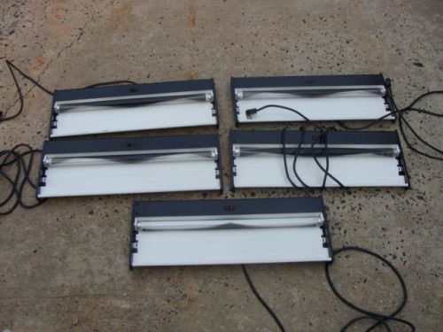 Lot of 5 steelcase task light model designation lsm24k light fixture for sale