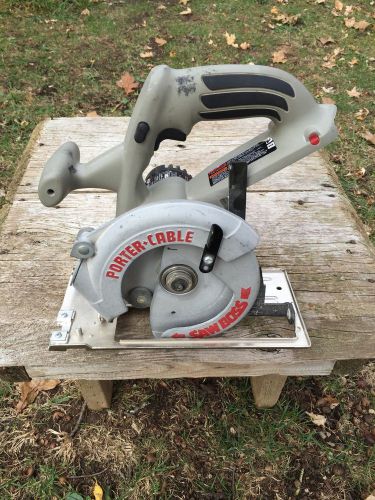 Porter Cable 845 19.2 V Volts Saw Boss Cordless 6&#034; Circular Saw PC845 19.2V