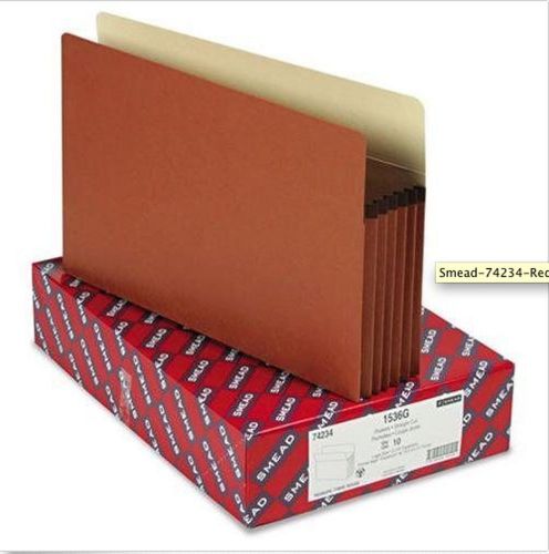 Smead 74234 redrope file pockets box of 10 for sale