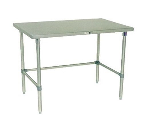 John Boos ST6-30120GBK Work Table - 120&#034; 120&#034;W x 30&#034;D stainless steel