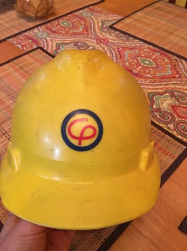 Vintage Consumers Energy V-Gard Hard Hat   Rare 1962