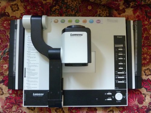 Lumens Model PS660 Visual Presenter Document Camera Digital Visualizer VGA/HDMI