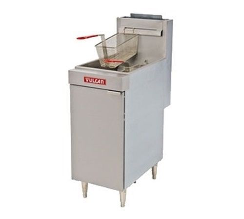 Vulcan LG500 Fryer gas 21&#034; W 65-70 lb shortening capacity 150,000 BTU