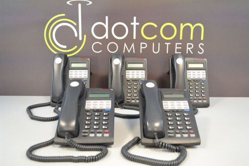 ESI Lot of 5x X,E,S &amp; CS Class Black Display Phone 24 KEY DFP  Base  Handset