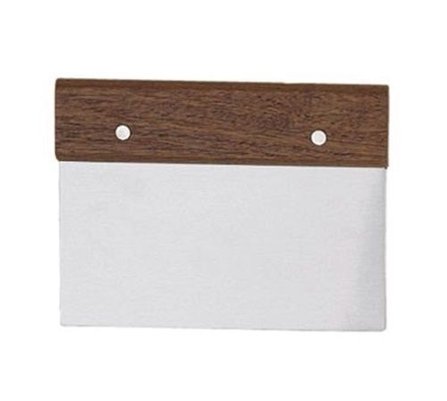 Update International WDS-36 Dough Scraper 3&#034; x 6&#034; - Case of 120