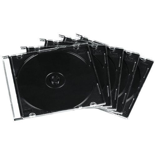 Hama Cd-rom Slim Jewel Case, Pack Of 50 Pcs