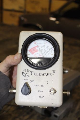 Telewave 44A Broadband 20-1000 MHz RF Wattmeter