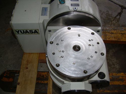 Yuasa 4th 5th Axis CNC Tilt Rotary Table UTRT-320  Yuasa UNDC-M2 Program Control