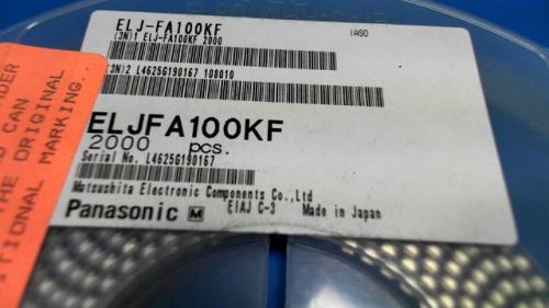 440-PCS INDUCTOR/TRANSFORMER FIXED 10UH PEW ELJ-FA100KF 100 ELJF ELJ-FA100KF 100