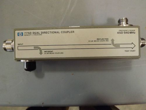 HEWLETT PACKARD DIRECTIONAL COUPLER 775D