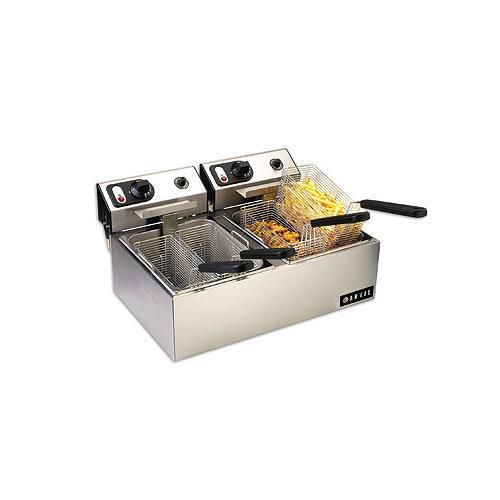 New Vollrath 40708 Electric Countertop Fryer - 220V - 10 Lb.