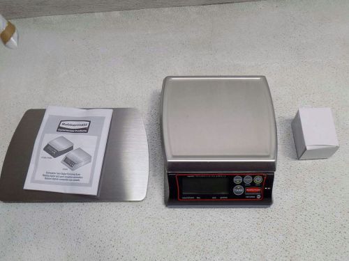 RubberMaid Dish Wash Safe Digital Portion Scale, 12Lb. Capacity