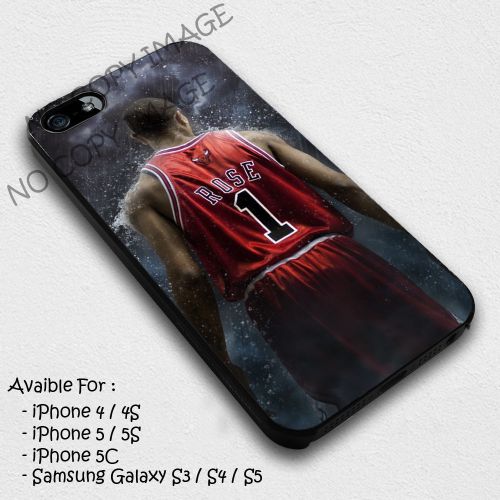 494 Derrick Rose Rain Design Case Iphone 4/4S, 5/5S, 6/6 plus, 6/6S plus, S4