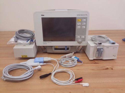 Drager infinity gamma x xl co2 anesthesia  gas monitor scio four plus *tested* for sale