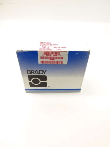 NEW BRADY R4310 TLS2200 PORTABLE THERMAL RIBBON BLACK D521067