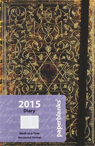 Grolier - 2015 Paperblanks Weekly Planner (Mini 3.5 x 5.5 Horizontal)