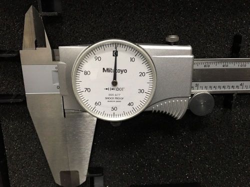 MITUTOYO 505-677 ANALOG DIAL 12 INCH CALIPER - 380226.