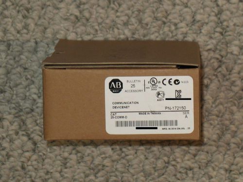 **New Sealed** Allen-Bradley 25-COMM-D PowerFlex DeviceNet Communication Adapter