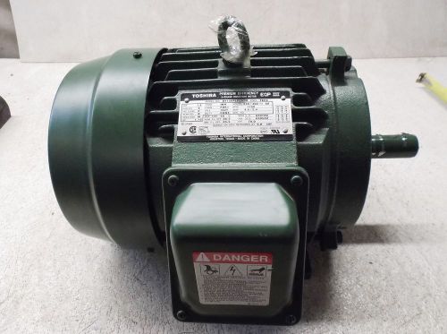 TOSHIBA 1.5 HP MOTOR 1160 RPM, 230/460 VOLT, 3 PH, FR 182T (NEW)