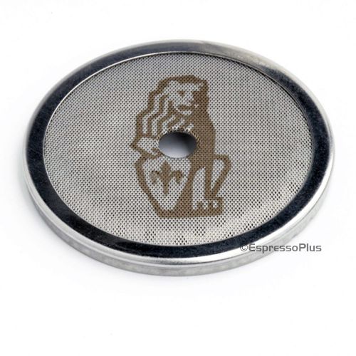 La marzocco espresso machine group head shower screen w/ lion logo - oem f.3.040 for sale