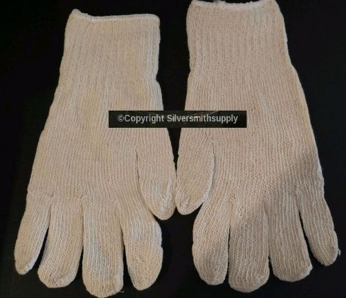 Large size jewelry buffing gloves 1 pair Silversmith Goldsmith polishing gloves