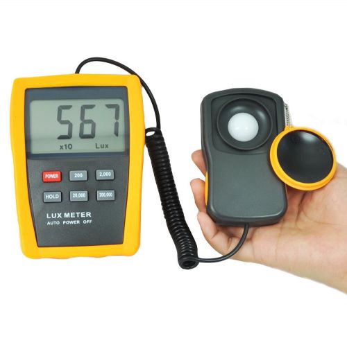 4-Range Digital Light Meter for Hydroponics Systems, Greenhouse, Gardening LX803