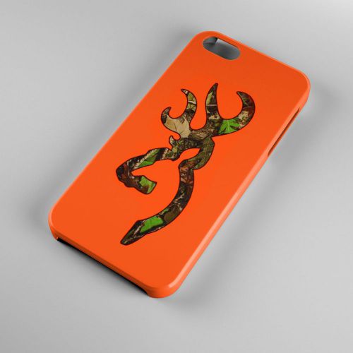 browning camo orange cute Apple iPhone iPod Samsung Galaxy HTC Case