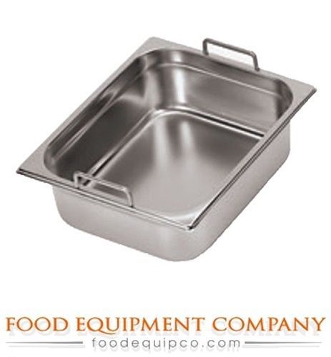 Paderno 14115-10 Hotel Food Pan 1/2 size 6.375 qt. 4&#034;D fixed handles