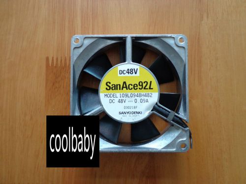 Sanyo Denki Axial Fans SanAce92 109S093 AC 115V 50/60Hz 8/7W 92*92*25mm