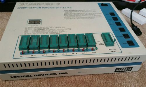 Logical Devices, Inc GANGPRO-8 EPROM/ EEPROM DUPLICATOR/ TESTER  (TESTED) 