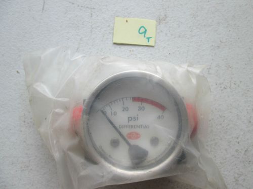 NEW IN PKG ORANGE RESEARCH PESSURE GAUGE 1201PG-1A-2.5B 1201PG#39604 (199-1)