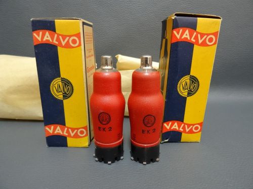 2 x VALVO EK2 =TEK2 = 6E8_Ultron = MEK2 = CV1426 = VEK2 OCTODE // NEW - NOS !!