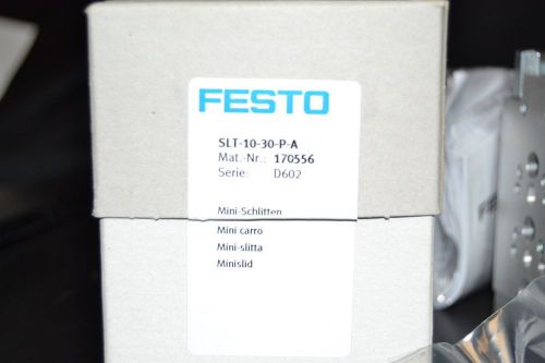 FESTO  SLT-10-30-P-A  MINI SLIDE 170556