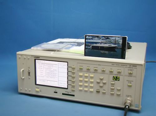 LEADER LG3802 S1 ISDB-T SIGNAL GENERATOR OP71