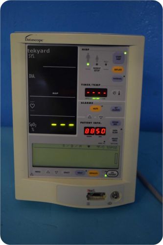 Datascope accutorr plus nibp spo2 patient monitor @ (121580) for sale