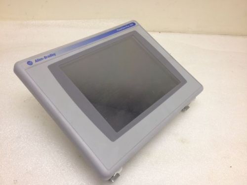 Allen Bradley 2711P-RDT10C W/ Logic 2711P-RP1 Panelview Plus Touch Screen