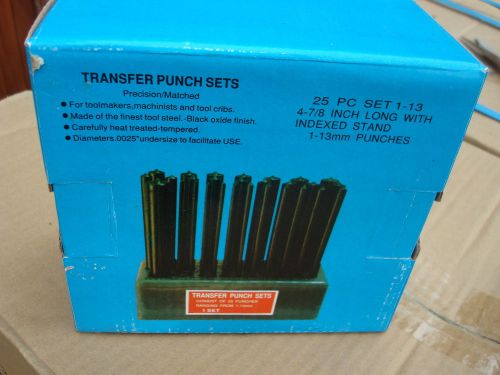 Transfer punch set metric &amp; imperial, save postage together for sale