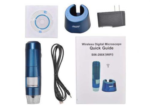 S06 - wireless digital microscope (200 x zoom) for sale