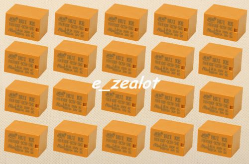 20pcs 5v relay hk4100f-dc5v-shg 3a 250vac 30vdc huike perfect for sale