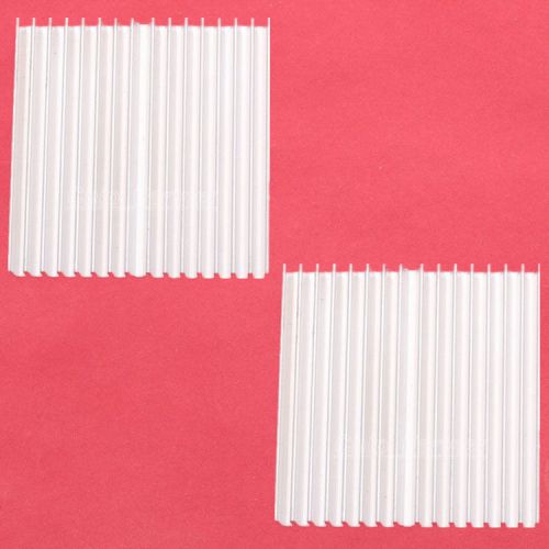 2pcs heat sink 60x60x10mm ic heat sink aluminum 60*60*10mm cooling fin for sale