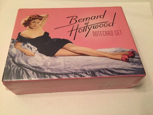 Bernard Of Hollywood Notecard And Envelopes Set 1950&#039;s Pinup Girls