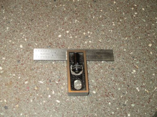 LSS Starrett CO No 4r Grad 4&#034; Adjustable Square Rule Hardened Steel